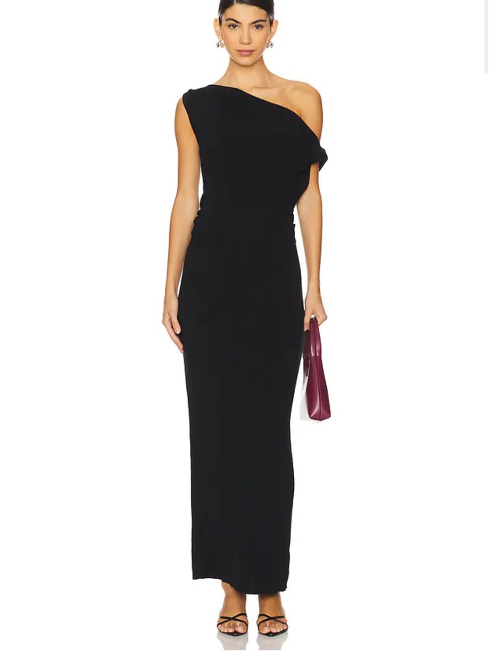 SNDYS Leena Maxi Dress in Black Small